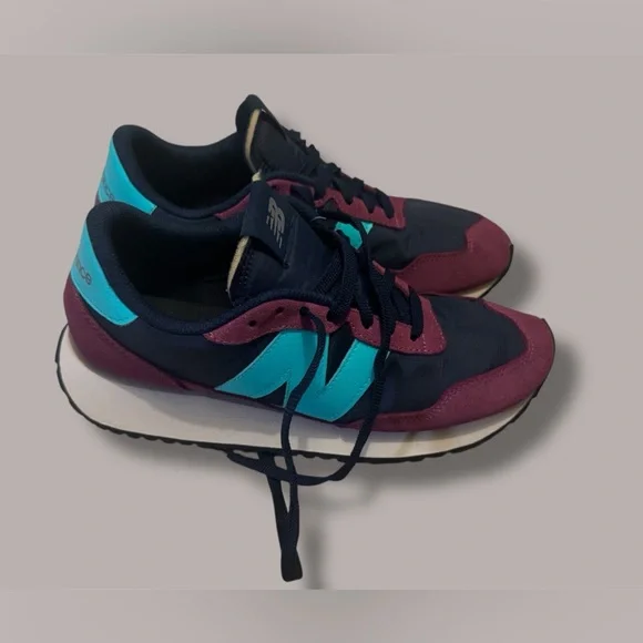 New Balance 237 Raisin Jade Size 9 No Box - Picture 3 of 8